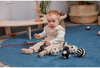 Cosy baby palline a motivi bianco e nero giocattolo sensoriale 6 pezzi-2