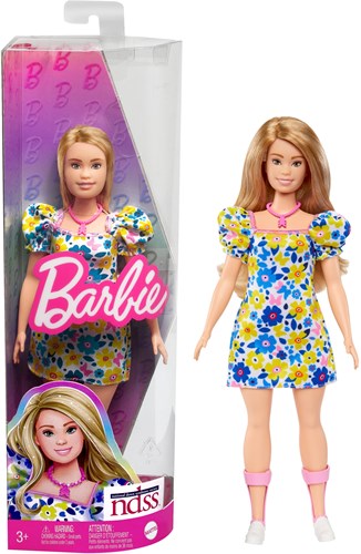 Mattel bambola Barbie Fashionistas - bambola fashion giocattolo per bambini-2