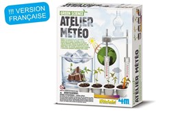 4M giocattolo scientifico Green Science esperimenti meteo francese