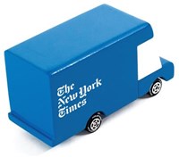 Candylab auto giocattolo in legno - NYT Delivery Van - multicolore-3