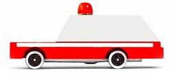 Candylab auto giocattolo in legno - auto ambulanza - Candycar World