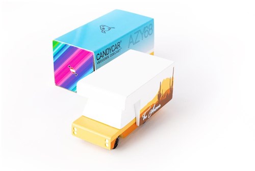 Candylab auto giocattolo in legno - camper Arizona RV per bambini-2