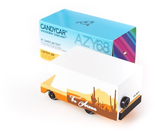 Candylab auto giocattolo in legno - camper Arizona RV per bambini-3