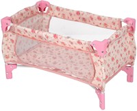 KiddyGo lettino per bambole pieghevole fiore rosa - letto giocattolo bambole-2