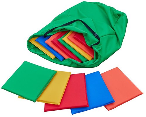 Cosy Cuscini Arcobaleno Flexi Space 15 pezzi - Giocattolo da esterno