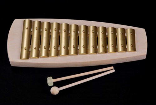 Auris xilofono strumento musicale diatonico 12 note legno d'acero