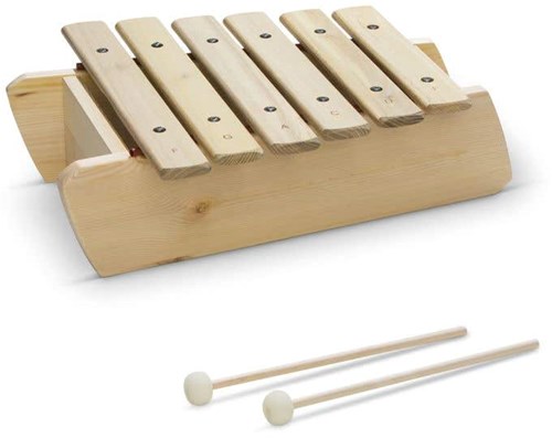 Auris strumento musicale in legno marimba baby 6 toni giocattolo educativo
