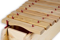 Auris Marimba strumento musicale pentatonico 11 toni legno di acacia-3