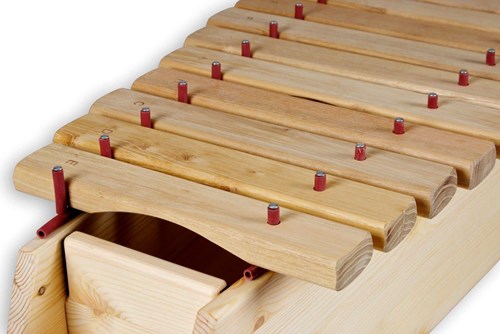 Auris Marimba strumento musicale pentatonico 11 toni legno di acacia-3