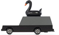 Candylab auto giocattolo Black Swan Wagon - auto in legno retrò