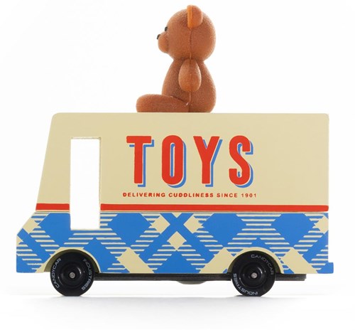 Candylab auto giocattolo Teddy Bear Van - Candycar Vans multicolore