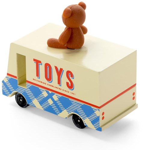 Candylab auto giocattolo Teddy Bear Van - Candycar Vans multicolore-3