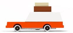 Candylab auto giocattolo in legno - Candycar Vagone portabagagli multicolore