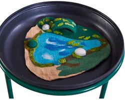 Cosy Tappeto Grotta in Feltro 3D tappeto gioco per piccoli animali