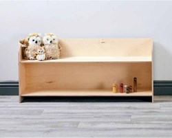 Cosy scaffale in legno slim fit 45cm mobile contenitore educativo