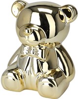Home & Styling salvadanaio orso argento oro giocattolo decorativo
