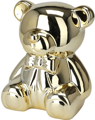 Home & Styling salvadanaio orso argento oro giocattolo decorativo