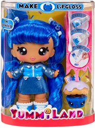 Bambola Yummiland Rory Blueberry con pet lucidalabbra - grande mini doll