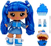 Bambola Yummiland Rory Blueberry con pet lucidalabbra - grande mini doll-3
