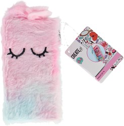 Canenco set trucco fluffy chiusura magnetica giocattolo rosa