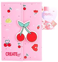 Canenco libro trucco ciliegia chiusura magnetica set trucco bambini