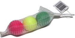 Angel Sports set palline beachball - 3 pezzi in rete - giocattolo colorato