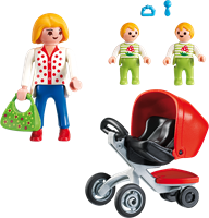 Playmobil City Life passeggino - Carrozzina gemellare 5573 giocattolo-2