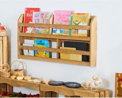 Cosy curiosity flat fencing wall book case - 56031
