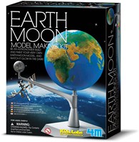 4M KidzLabs set costruzione spazio - Modello Terra-Luna giocattolo