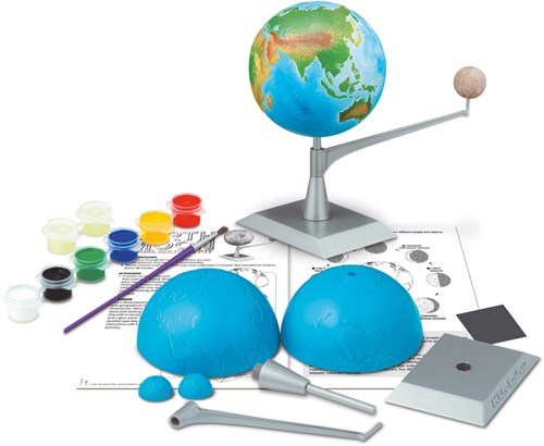 4M KidzLabs set costruzione spazio - Modello Terra-Luna giocattolo-2