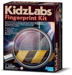 4M KidzLabs giocattolo Spy Science set impronte digitali detective