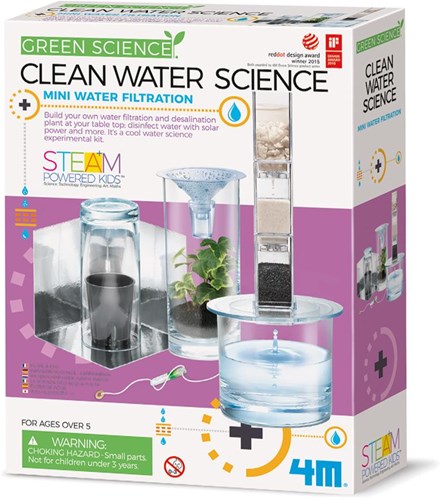 4M Green Science filtro d'acqua kit esperimenti scientifici per bambini