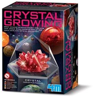4M Science in action crescita cristalli spazio rosso gioco educativo