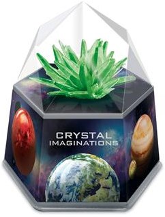 4M Science kit crescita cristalli spazio verde 9cm giocattolo educativo-2