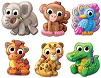 4M Set Creativo Colare e Dipingere Animali Occhi Mobili-2