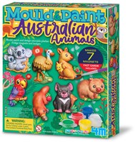 4M kit creativo colare e dipingere animali australiani giocattolo