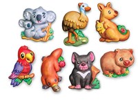 4M kit creativo colare e dipingere animali australiani giocattolo-2