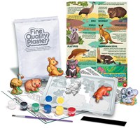 4M kit creativo colare e dipingere animali australiani giocattolo-3
