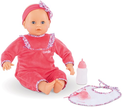 Corolle Bambola Lila Chérie 42cm - Bambola Interattiva con Accessori-2