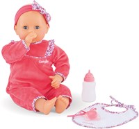 Corolle Bambola Lila Chérie 42cm - Bambola Interattiva con Accessori-3
