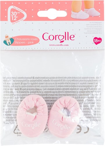 Corolle pantofole per bambole rosa - Accessori bambola 30cm-2