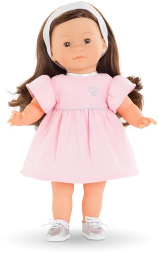 Corolle vestito per bambole con fascia - abito rosa per bambole 36 cm-3