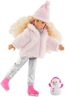 Bambola Corolle Valentine moda invernale - bambola fashion con accessori e outfit invernale-3
