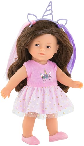 Bambola Corolle unicorno Romy 20cm - Mini Corolline playset con accessori