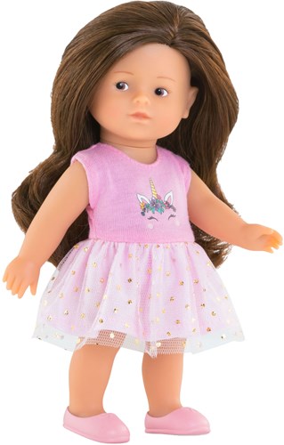 Bambola Corolle unicorno Romy 20cm - Mini Corolline playset con accessori-3