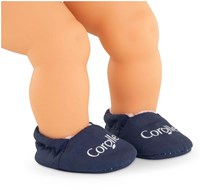 Corolle pantofole per bambola blu navy - abbigliamento bambola 30cm-3