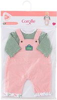 Corolle vestiti bambola bebè 42cm - T-shirt e salopette - outfit colorato