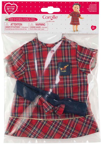Corolle vestitino e fascia per bambola - abbigliamento 36cm