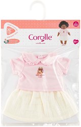 Corolle abbigliamento bambola T-shirt e gonna Piccolo Esploratore 30cm animali