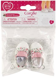 Corolle accessorio bambola scarpe da tennis fiori 36cm - abbigliamento bambole